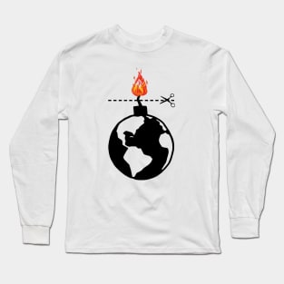 Let´s Cut It Long Sleeve T-Shirt